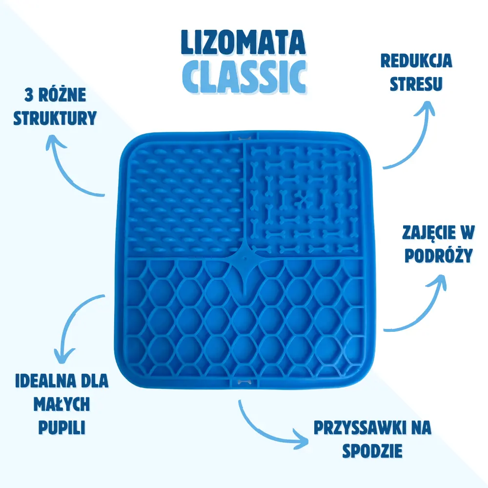Pupil liżący Lizomatę Classic